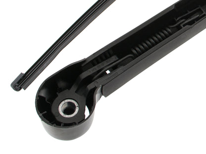 VW Caddy 2004 - TAILGATE VERSION rear wiper arm + blade + rear window washer nozzle 2 pcs SET