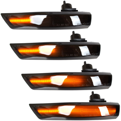 Ford FOCUS II MONDEO IV kierunkowskaz w lusterko LED DYMIONY DYNAMICZNY 2 szt. KPL