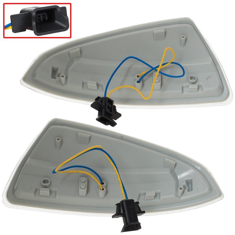 Mercedes W204 C-Class 07-11 left + right mirror indicator 2 pcs. SET