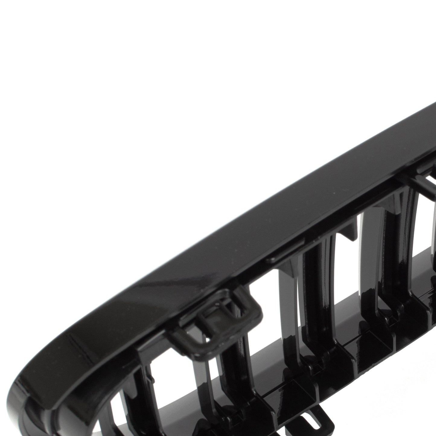 BMW 3 E92 E93 10-13 dummy grilles (kidneys) left + right set BLACK GLOSSY DOUBLE BAR