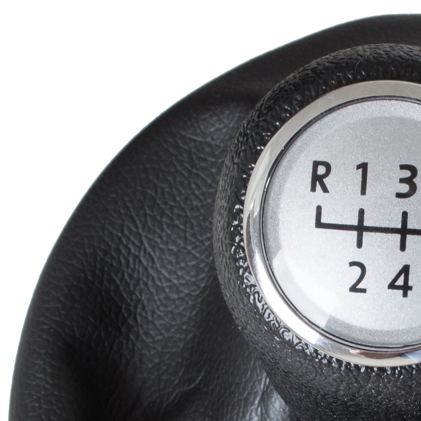 VW T5 / T6 03-11 gear knob SILVER + GAITER 6 SPEED