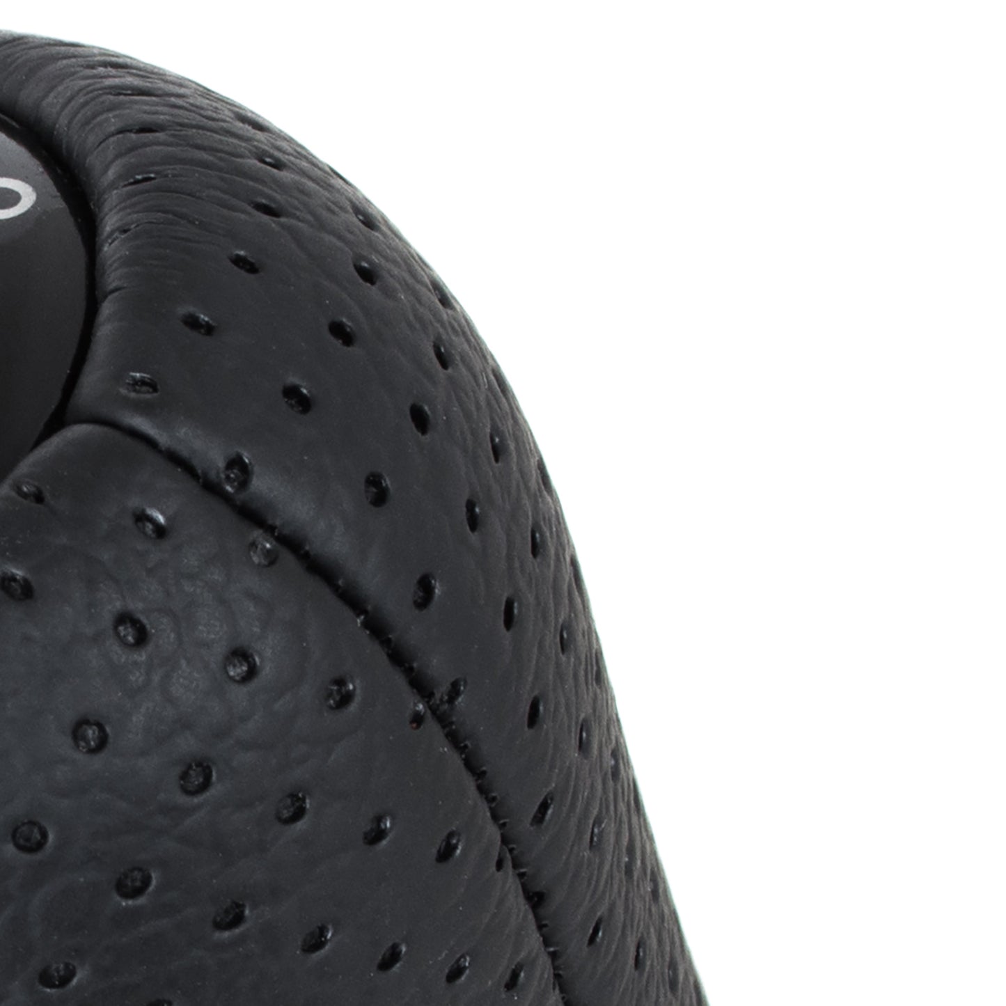 BMW E34 E36 E38 E39 E46 E60 E61 E87 E90 X3 X5 gear knob BLACK PERFORATED LEATHER 6 SPEED