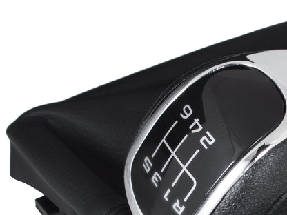 Skoda Superb II 08-12 gear knob + gaiter with frame 6 SPEEDS