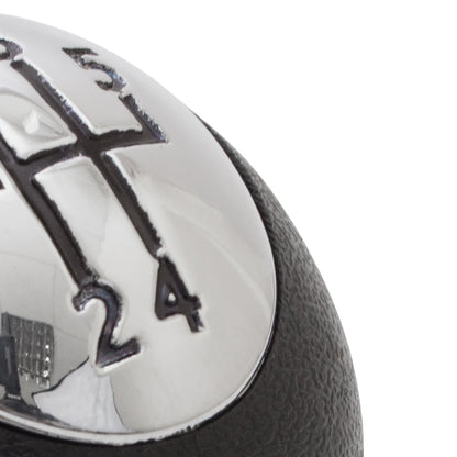 Renault Laguna II 01-07 gear knob 5 GEARS BLACK + CHROME