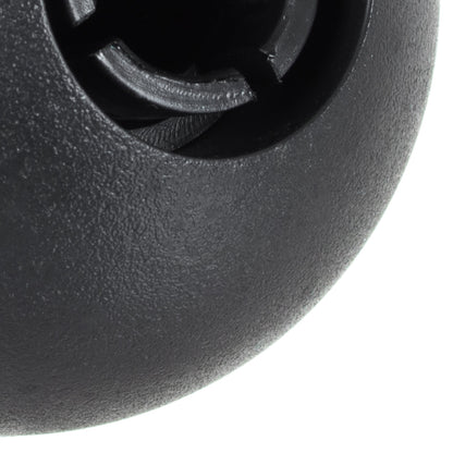 MINI R50 00-06 Gear knob BLACK + CHROME + SILVER CAP 5 SPEEDS