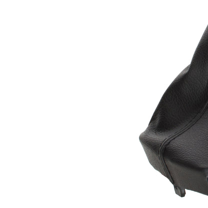 Audi A5 8T 07-16 Gear knob BLACK + CHROME 6 SPEED + GAITER BLACK WITH BLACK STITCHING