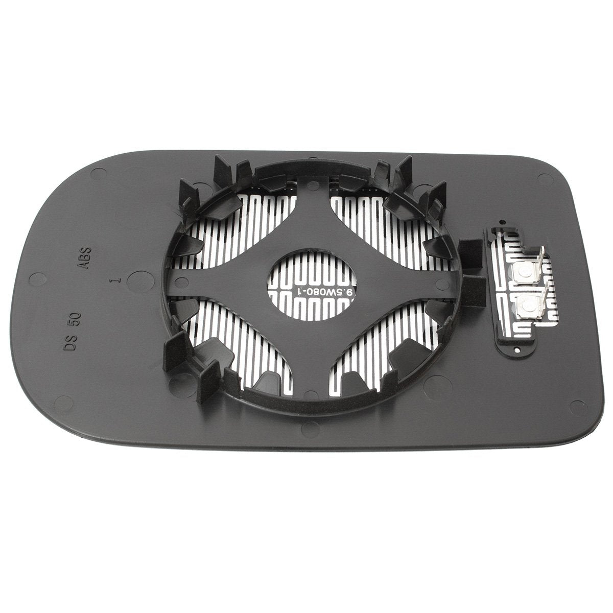 BMW 5 E39 96-04 heated blue mirror glass right