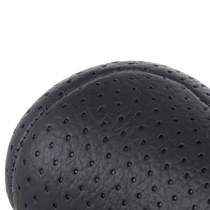 BMW E34 E36 E38 E39 E46 E60 E61 E87 E90 X3 X5 gear shift knob BLACK PERFORATED LEATHER 5 SPEED