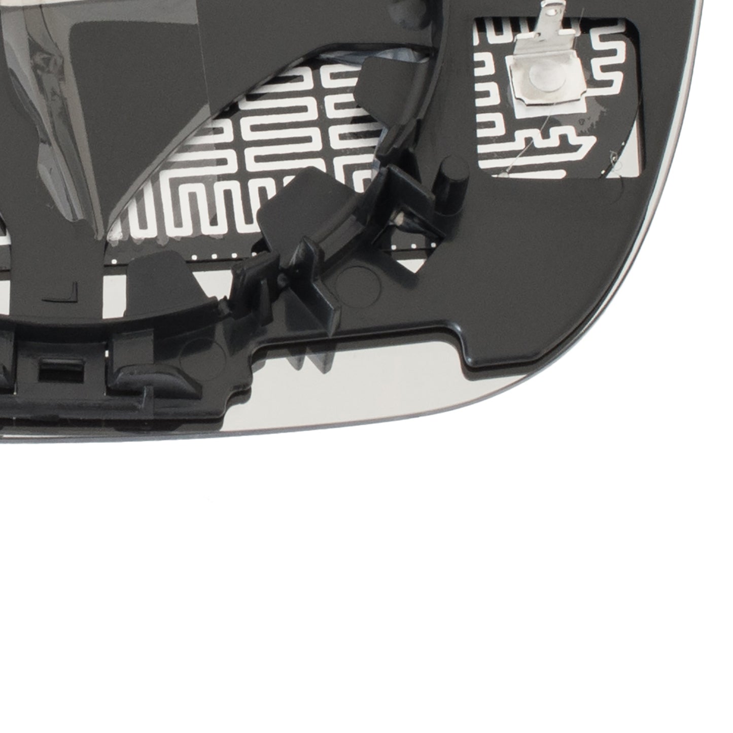 VW Golf VI 08-16 HEATED mirror glass right