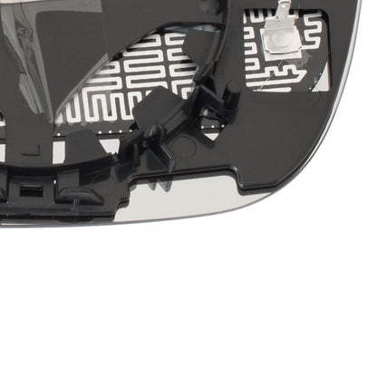 VW Golf VI 08-16 HEATED mirror glass right