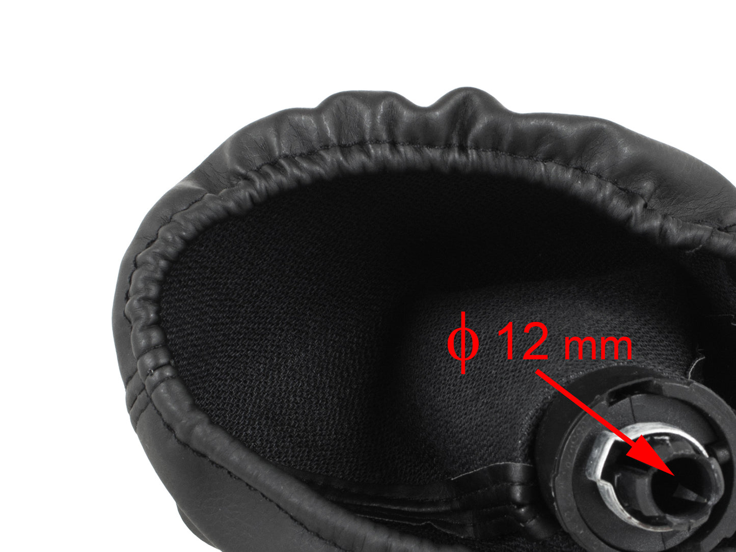 Seat Leon I 99-06 gear knob BLACK + GAITER 6 SPEED