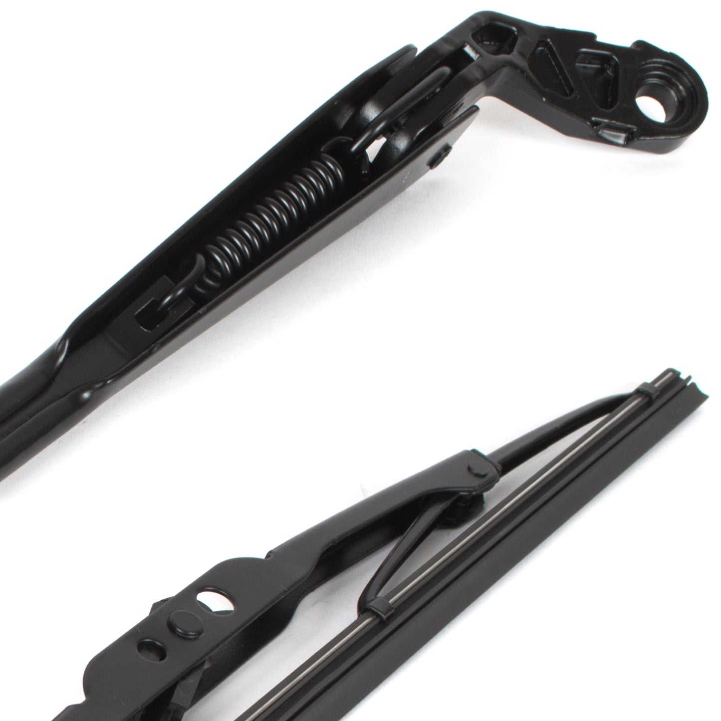 VW Golf III 91-99 HB / ESTATE rear wiper arm + blade + rear window washer jet 2 pcs SET