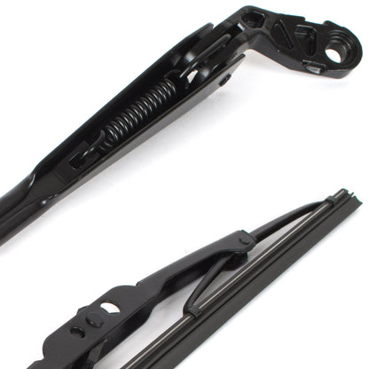VW Golf III 91-99 HB / ESTATE rear wiper arm + blade + rear window washer jet 2 pcs SET