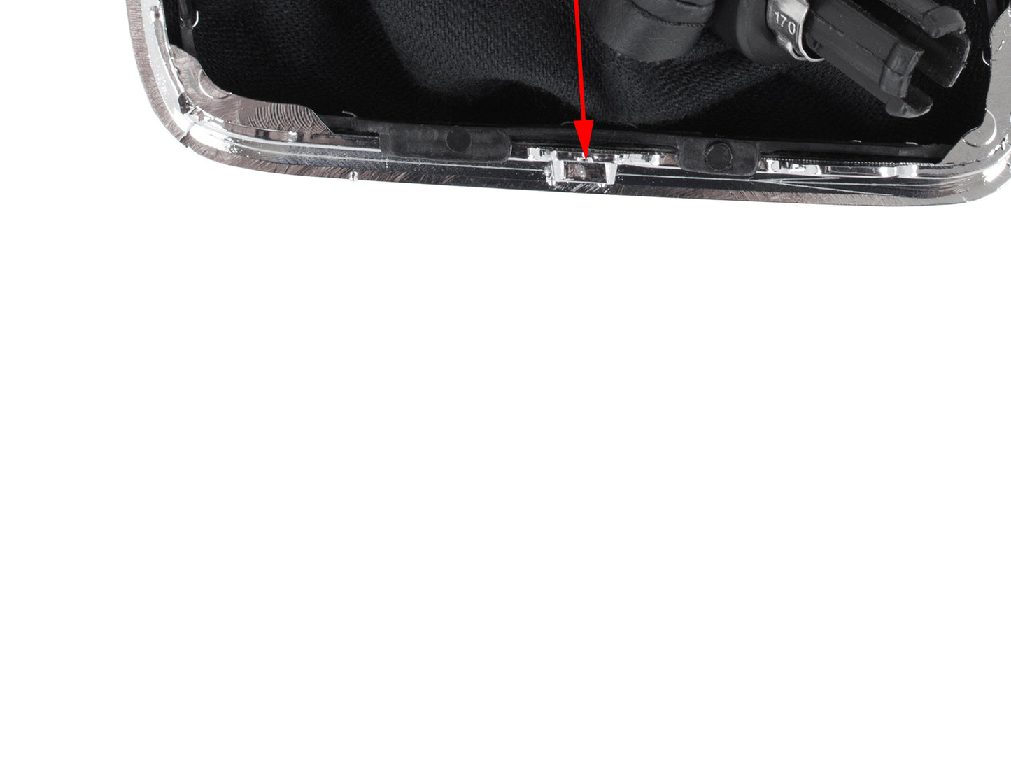 VW Tiguan 2007 - BLACK Gear Shift Knob 6-SPEED + GAITER 12 MM HOLE