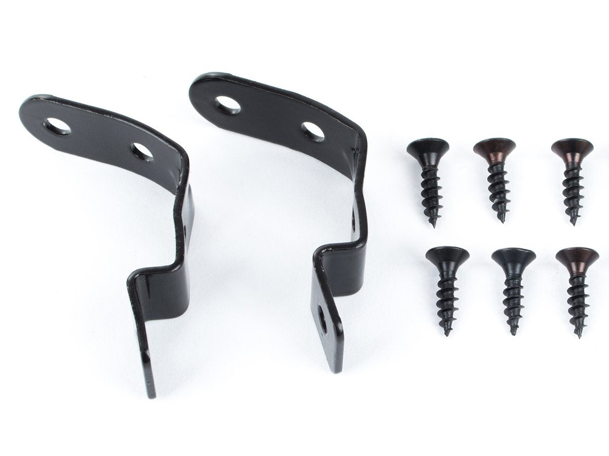 Audi A3 8P 03-12 passenger glove box hinges STEP 2 pcs. SET + screws