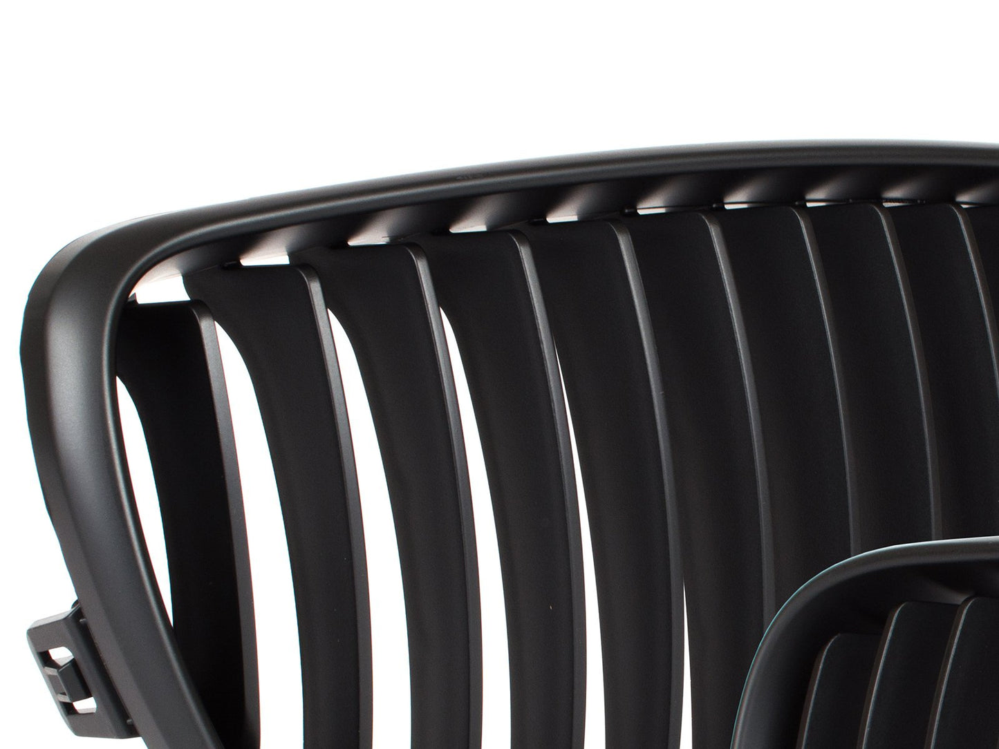 BMW 1 E81 E82 E87 E88 07-11 grilles (kidneys) left + right set BLACK MATTE