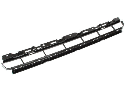 Audi A4 B9 15-20 grille mesh in front bumper central BLACK