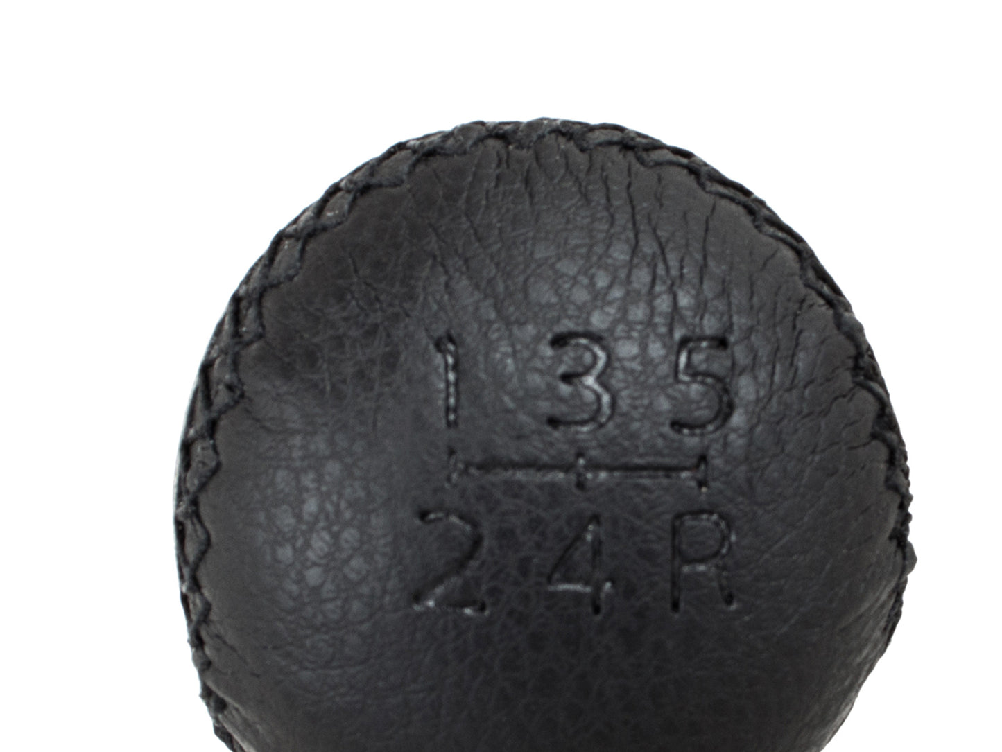 Honda Civic 00-06 gear knob BLACK ECO-LEATHER 5-SPEED