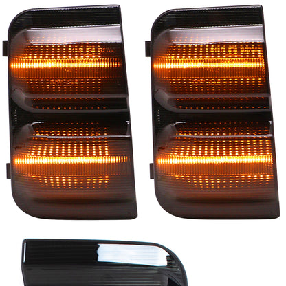 Citroen Jumper 2006- LED DYNAMIC SMOKED side indicator 2 pcs. set