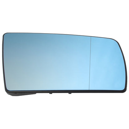 Mercedes W202 C-class 93-01 mirror glass HEATED BLUE right