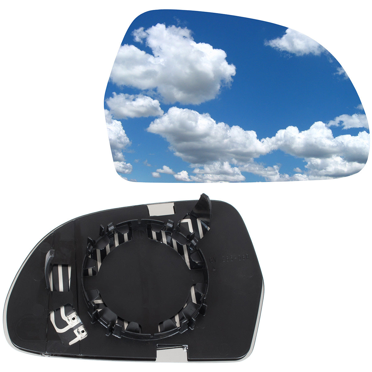 Audi A3 8P 03-13 HEATED mirror glass right