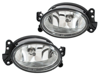 Mercedes W204 C-Class 07-11 fog lights left + right 2 pcs SET