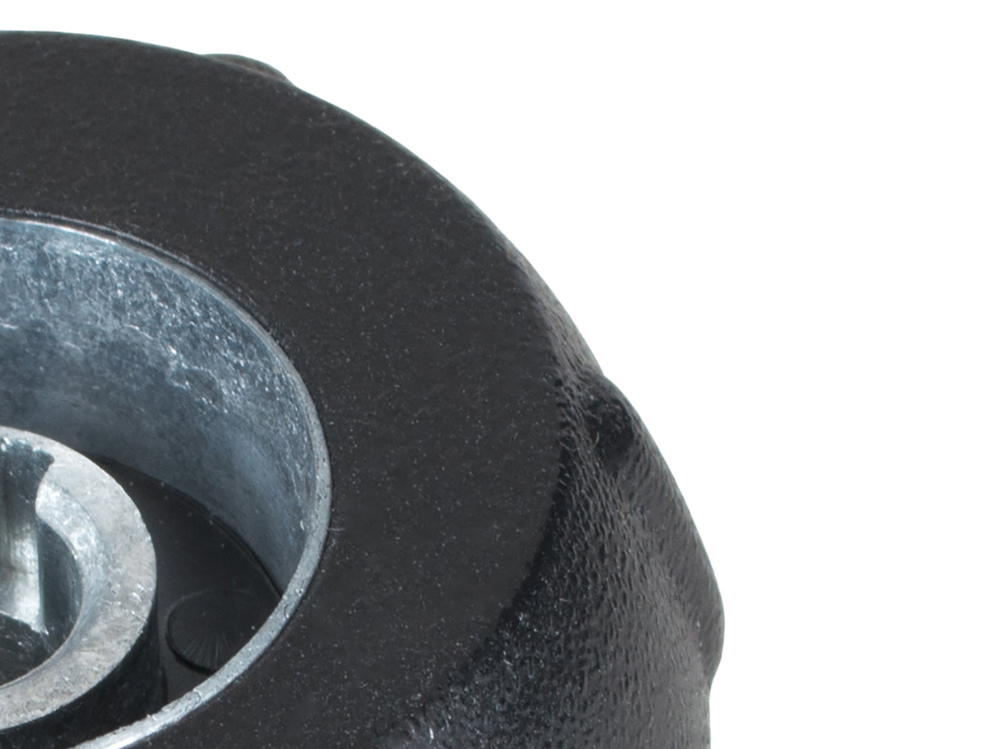 Fiat 500 2007- gear knob CHROME + BLACK 5-SPEED