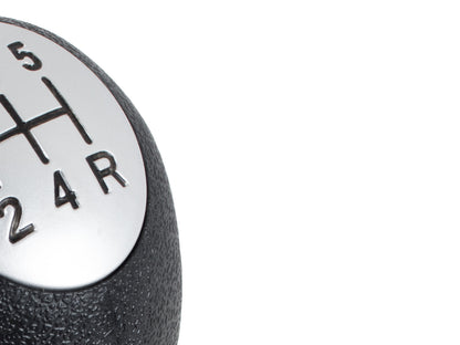 Alfa Romeo 156 96-04 Gear knob BLACK + SILVER 5 SPEED