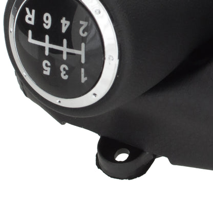Honda Accord VIII 2008 - BLACK gear knob + BLACK gaiter with frame 6-SPEED