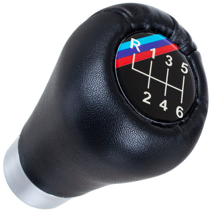 BMW E34 E36 E38 E39 E46 E60 E61 E87 E90 X3 X5 BLACK M-PACK / M-POWER 6-SPEED gear knob