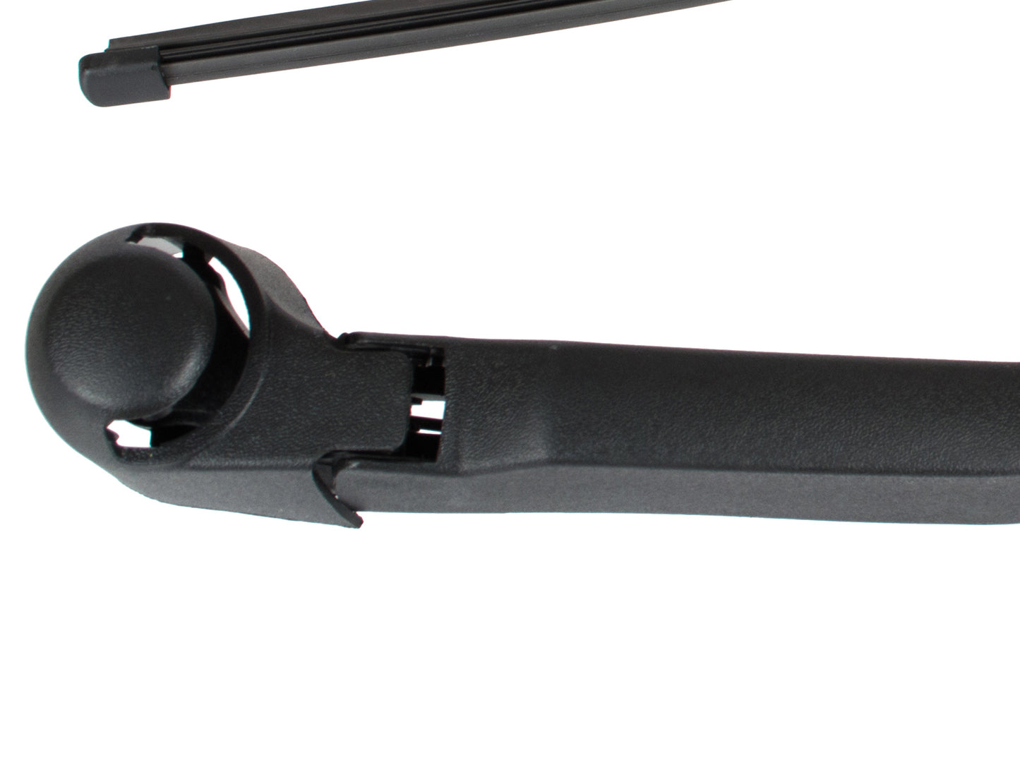 VW T5 Transporter 03-15 rear wiper arm + blade LEFT VERSION WITH DOORS + rear window washer nozzle 2 pcs SET