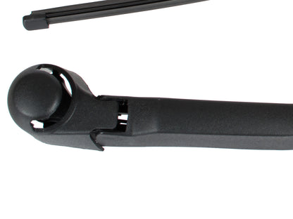 VW T5 Transporter 03-15 rear wiper arm + blade LEFT VERSION WITH DOORS + rear window washer nozzle 2 pcs SET