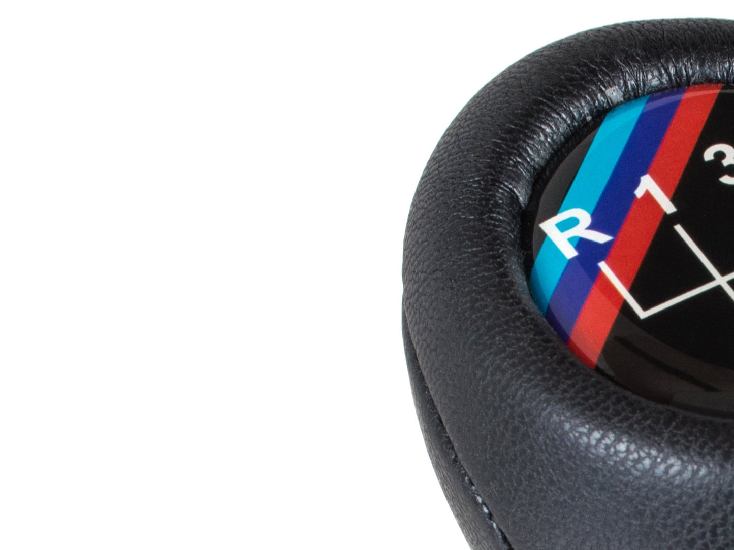 BMW E30 E32 E34 E36 E38 E39 E46 E53 Z3 gear knob BLACK LEATHER M-PACK 6 SPEED