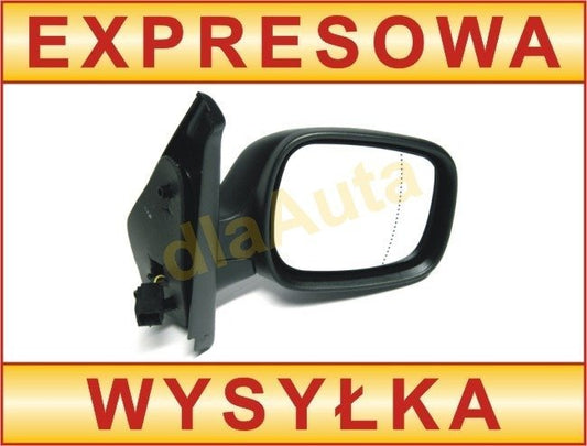 Renault Kangoo II 03-06 lusterko zewnętrzne elektryczne ogrzewane prawe
