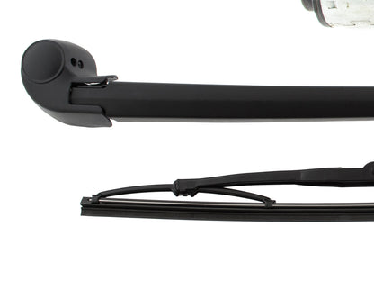 Audi A3 8P 2003 - SET: wiper motor + rear wiper arm + blade + 3-piece rear window washer nozzle KIT