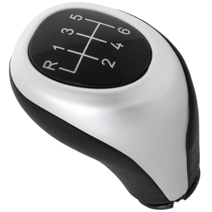 BMW 4 F32 F33 F36 13-17 gear knob BLACK / SILVER 6-SPEED