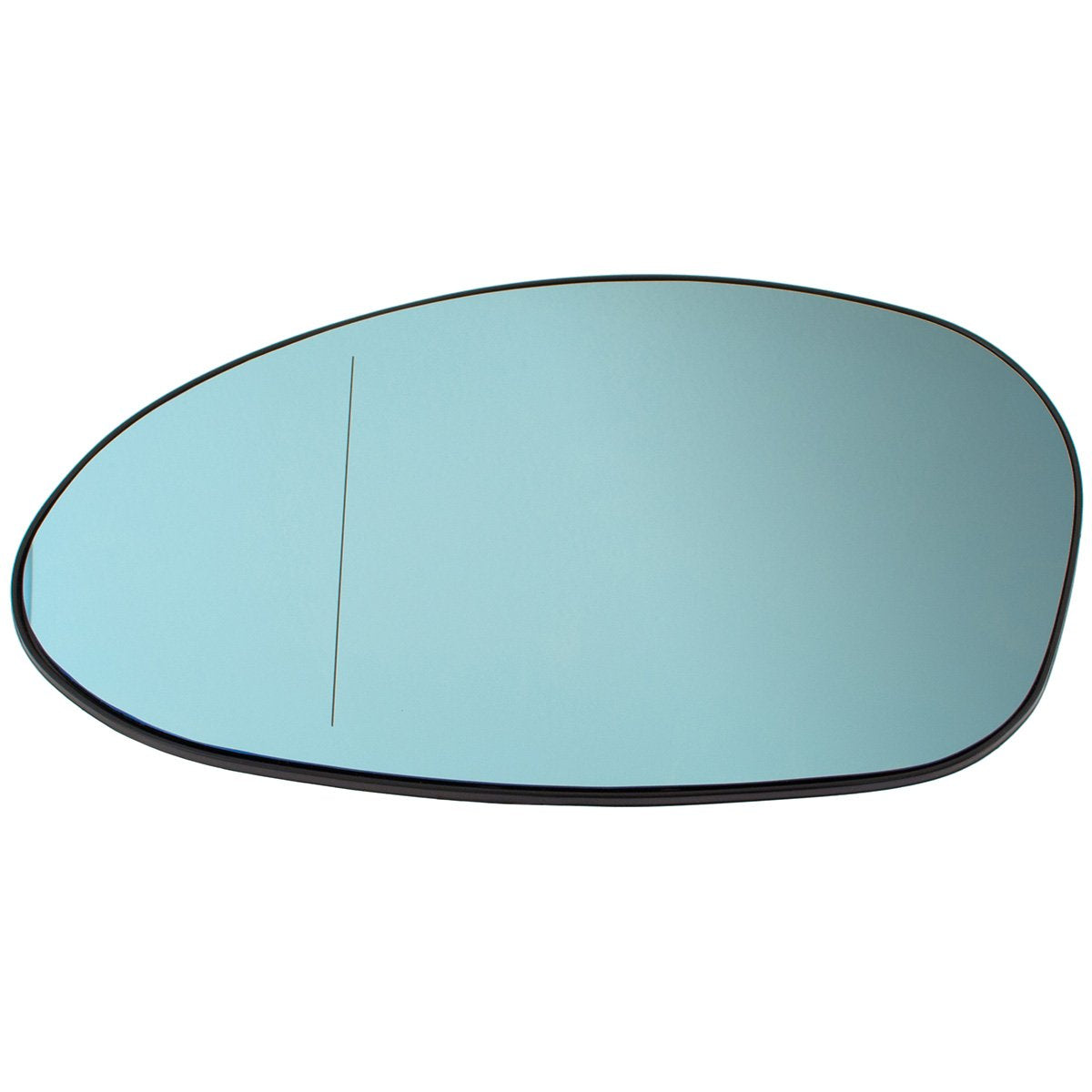 BMW 3 E90 / E91 / E92 / E93 04-08 mirror glass HEATED BLUE left