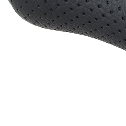 BMW E34 E36 E38 E39 E46 E60 E61 E87 E90 X3 X5 gear shift knob BLACK PERFORATED LEATHER 5 SPEED