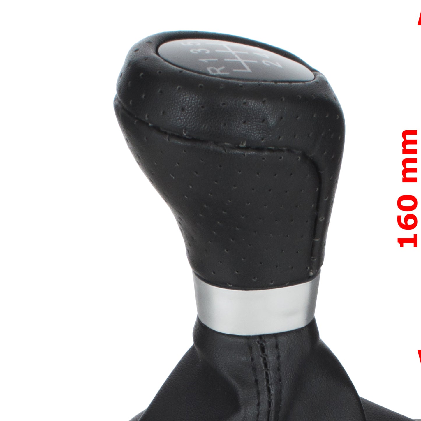 BMW 1 E87 04-07 gear knob BLACK 6 SPEED + GAITER