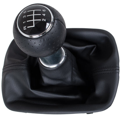 Audi A6 C6 04-11 BLACK gear knob + BLACK gaiter