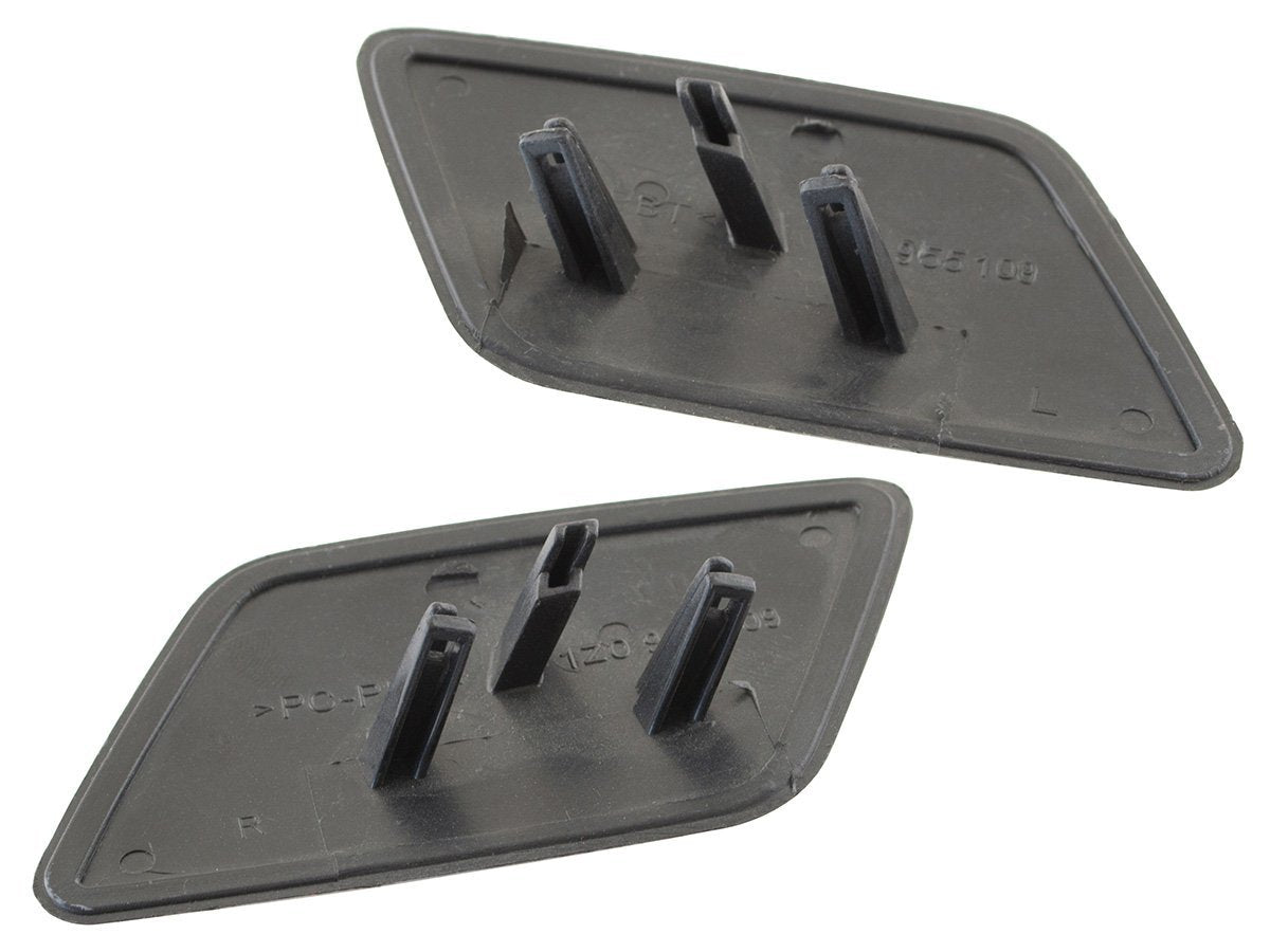 Skoda Octavia II 04-09 headlight washer cover GREY left + right 2 pcs SET