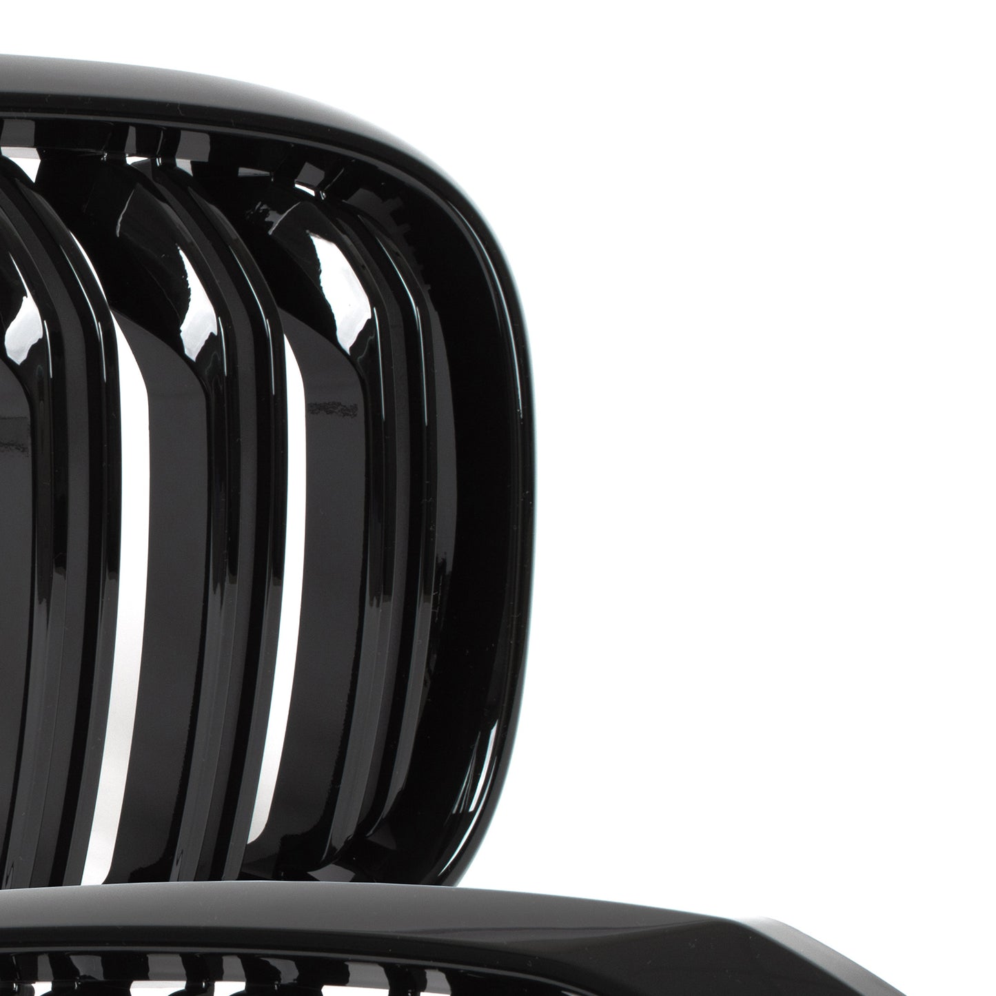 BMW X4 G02 2018- grilles (kidneys) left + right set BLACK GLOSSY DOUBLE BAR