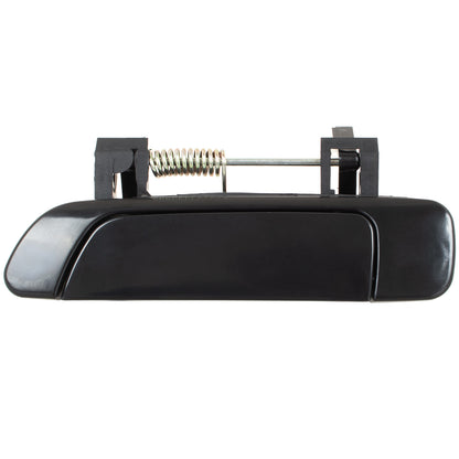 Honda Accord 98-02 exterior door handle WITHOUT HOLE GLOSS BLACK front left RHD