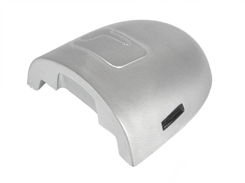 Renault Laguna II 01-07 outer door handle cap SILVER NO HOLE