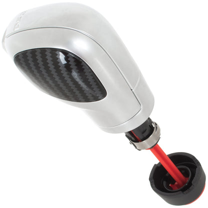 VW Golf VII 2012- DSG Gear Knob SILVER + CARBON