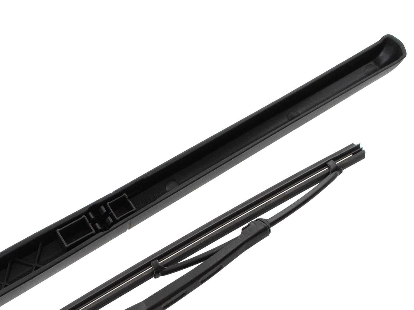 Audi A3 8P 03-12 rear wiper arm + blade + rear window washer nozzle 2 pcs SET