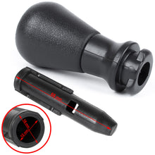 Peugeot 206 gałka zmiany biegów SILVER + CZARNY SCHEMAT 5 BIEGÓW + adapter / przejściówka dźwigni drążka gałki zmiany biegów 2 szt. KPL