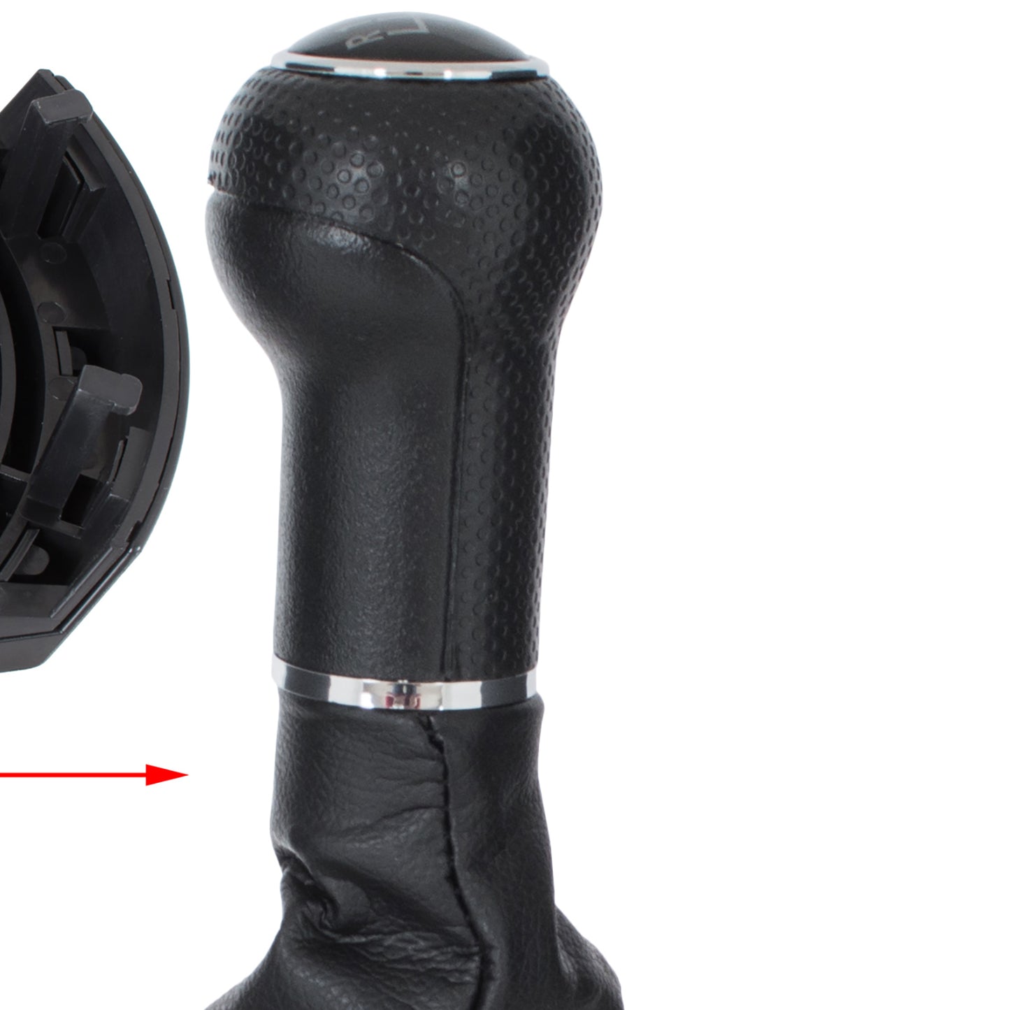 Seat Cordoba II 02-09 black gear knob + gaiter with frame 6 SPEEDS