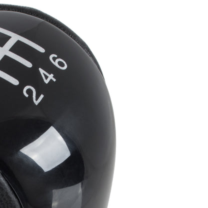 Ford Transit Connect 02-13 gear knob BLACK ECO-LEATHER 6 SPEED