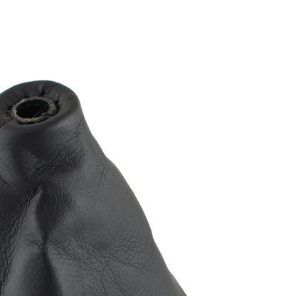 Mazda 6 GG/GY 02-08 gear knob BLACK LEATHER 5 SPEED 12 MM + gear stick gaiter + frame 2 pcs. SET